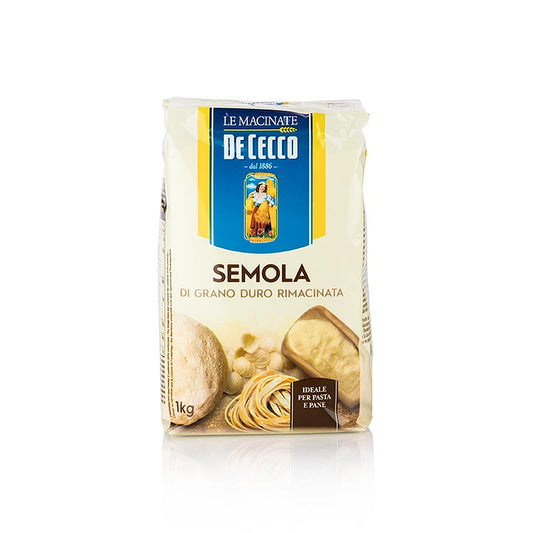Hartweizengriess - Semola di Grano Duro, De Cecco, No.176, 1 kg
