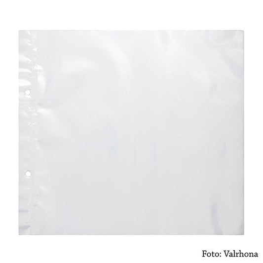 Valrhona Guitarre Blätter, Folien zum Formen, 38x38 cm, 100µ, 100 St