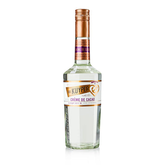 Creme de Cacao, Schokoladenlikör, weiß, 24% vol., De Kuyper, 700 ml