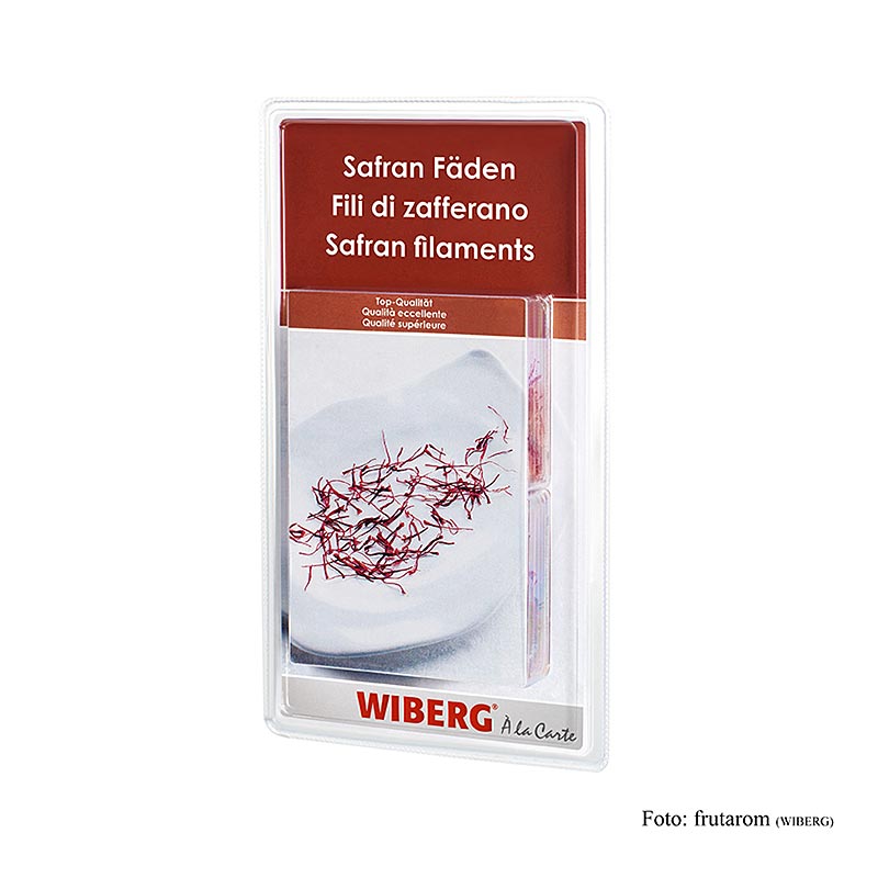 Wiberg Safran-Fäden, 4 g, 4 x 1 g