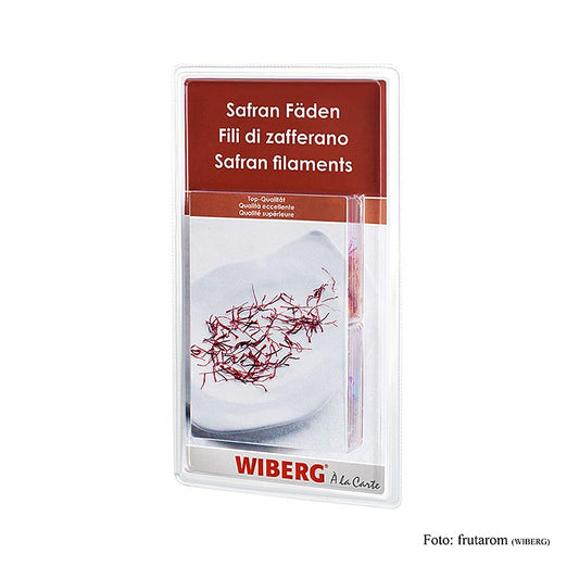 Wiberg Safran-Fäden, 4 g, 4 x 1 g