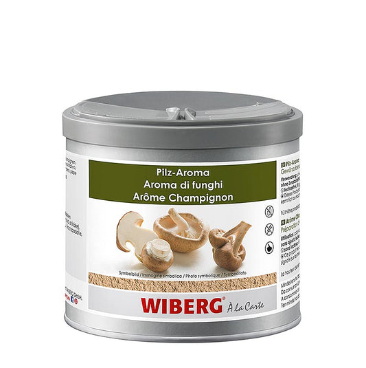 Wiberg Pilz-Aroma, Gewürzzubereitung mit Steinpilzen, Champignons, Shiitake, 200 g