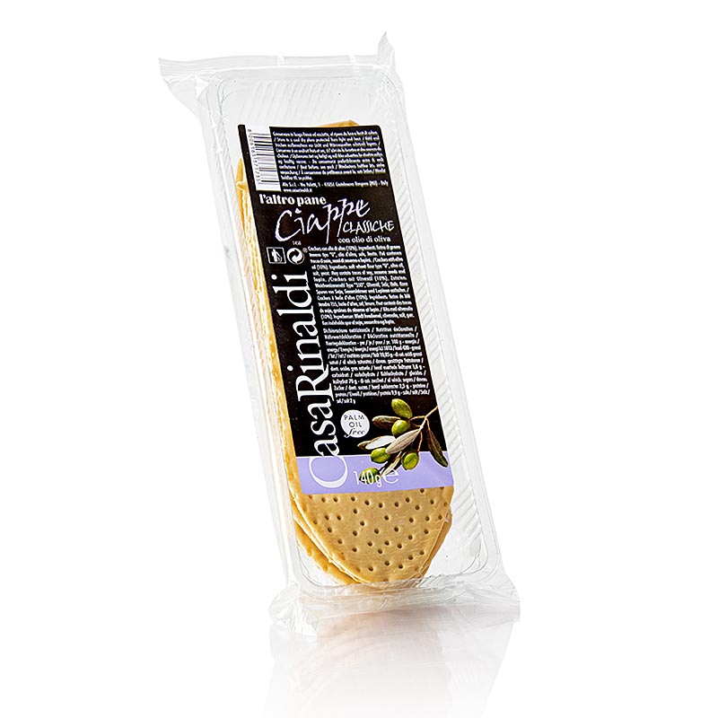 Ciabattine mit Olivenöl - flache Brotteigfladen wie Grissini, 140 g