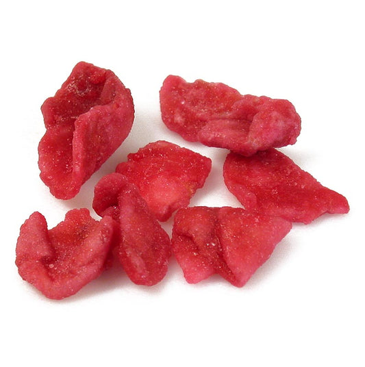 Quai Sud France - Echte Rosen-Blütenblätter, rot, kandiert, kristallisiert, essbar, 1 kg