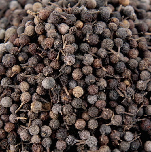 Kubebenpfeffer - Javanischer Pfeffer, auch Schwanzpfeffer/Stielpfeffer genannt, 1 kg