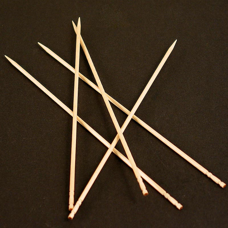 Kögler - Holz-Spieße, Japan Picker, dünn, ø 2,2mm, 15cm, 1.000 St