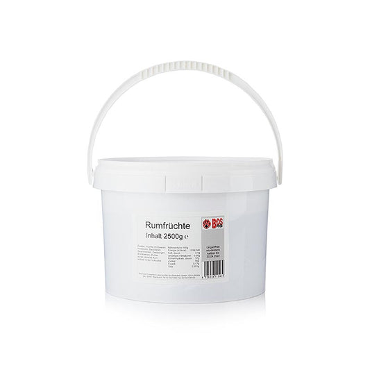 Rumfrüchte, mit Jamaica Rum, 12% vol., 2,5 kg