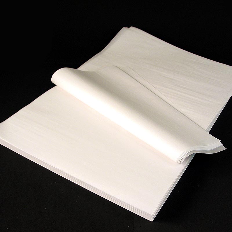 Backpapier, Einzelblätter, silikonbeschichtet, für Salamander geeignet, 40x60cm,