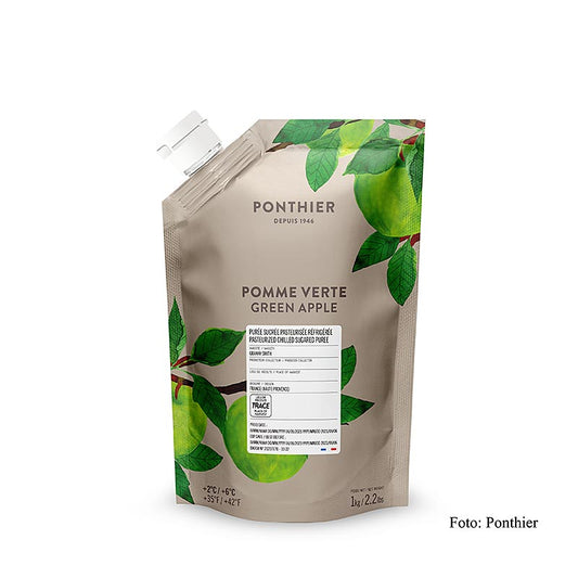 Ponthier Grüner Apfelpüree, mit Zucker, 1 kg