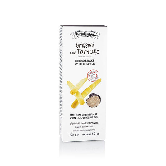 Tartuflanghe Grissini con Tartufo, mit schwarzen Sommertrüffeln und Olivenöl 120 g