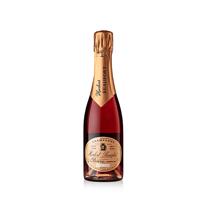 Champagner H.Beaufort "Rosé" Grand Cru, brut, 12 % vol., 375 ml