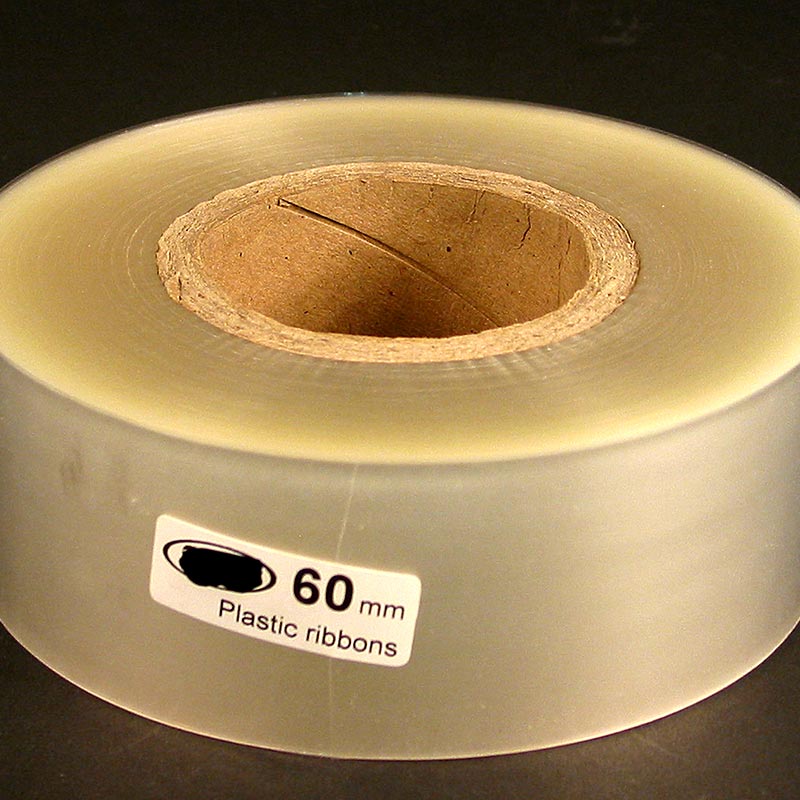 Kuchenrand-Folie, 6cm hoch, Rolle 305m, PVC, 50µ, 305 m, 1 St