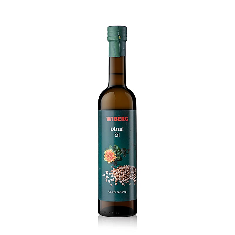 Wiberg Distelöl, kaltgepresst, aus Färberdistelsamen, 500 ml