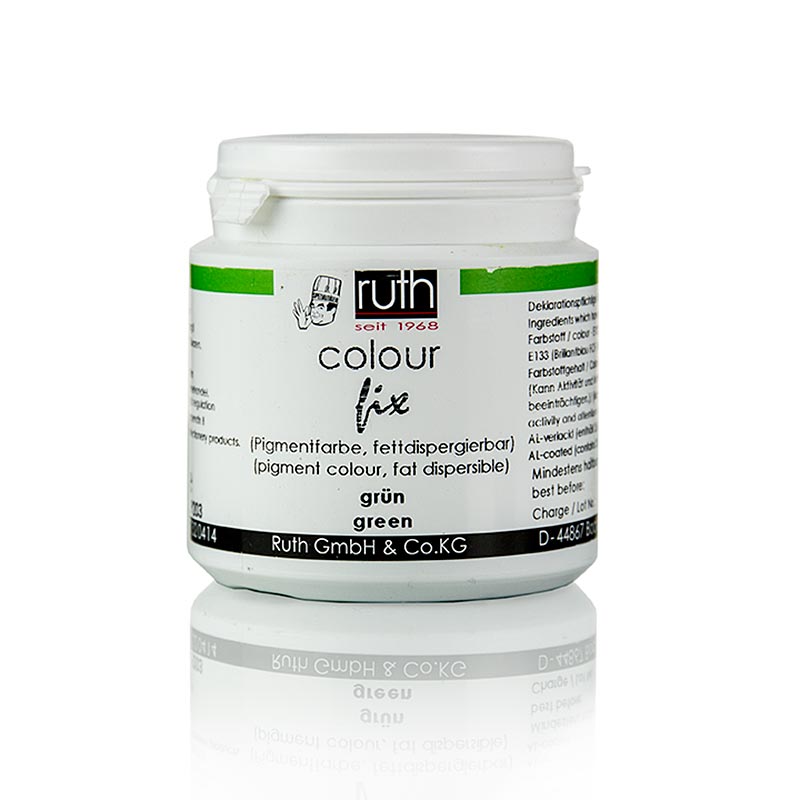 Pigmentfarbe, grün, fettlösliches Pulver, 9203, Ruth, 20 g