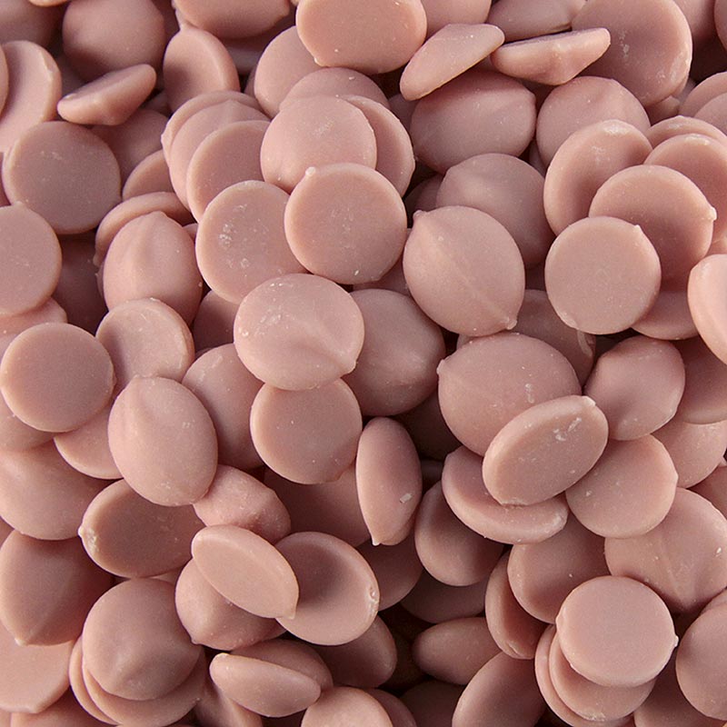 Callebaut - Aromatisierte Dekormasse - Strawberry, Callets, 2,5 kg