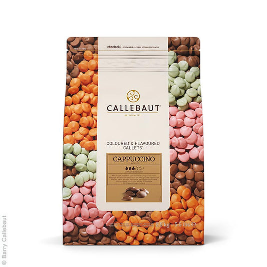 Aromatisierte Dekormasse - Cappuccino, Callets, 2,5 kg