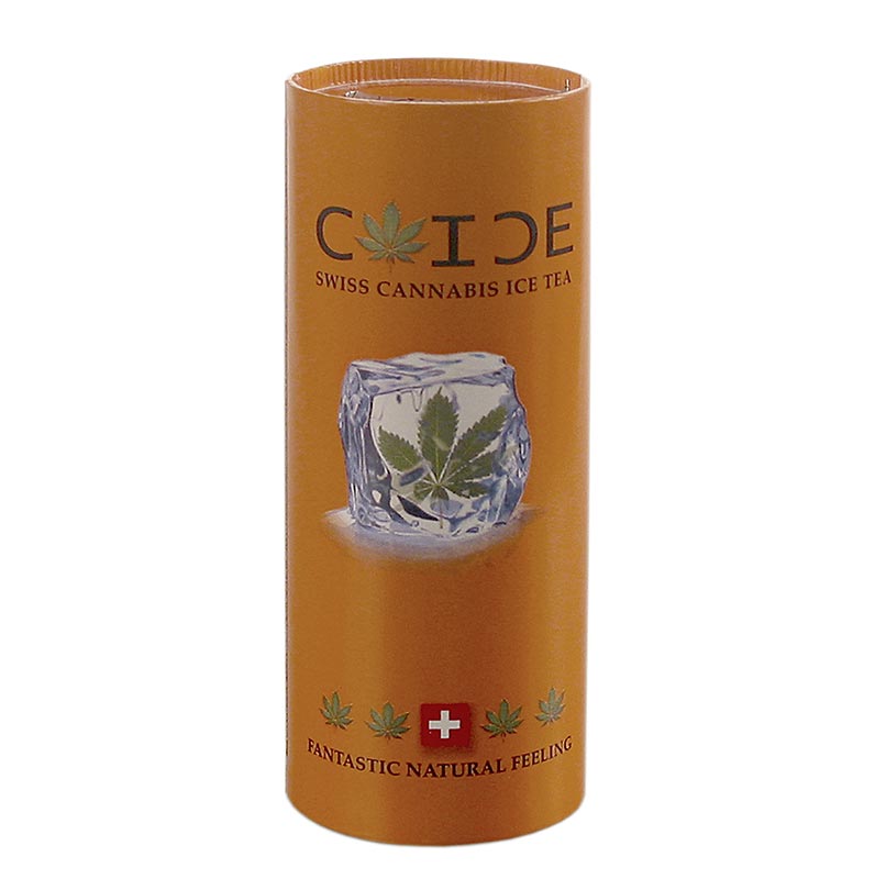 Chillo C-ICE Swiss Cannabis Ice Tea - Eistee mit Hanfgeschmack, 250 ml
