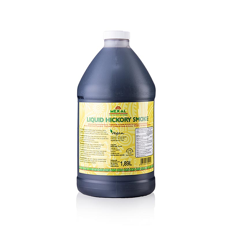MEX-AL - Liquid Hickory Smoke - Flüssigrauch mit Hickory Aroma, 1,89 L