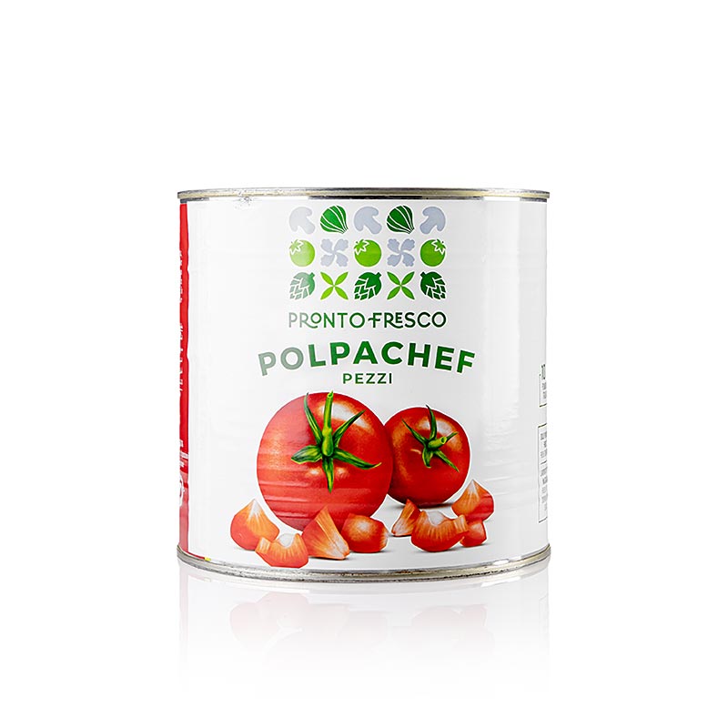 Gewürfelte Tomaten "Polpachef Pezzi", Prontofresco, 2,5 kg
