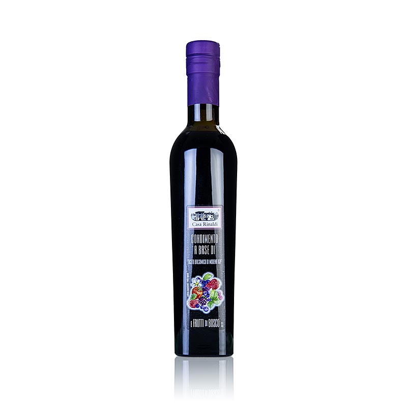 Aceto Balsamico Würze mit Waldbeeren, 6% Säure, Casa Rinaldi, 250 ml