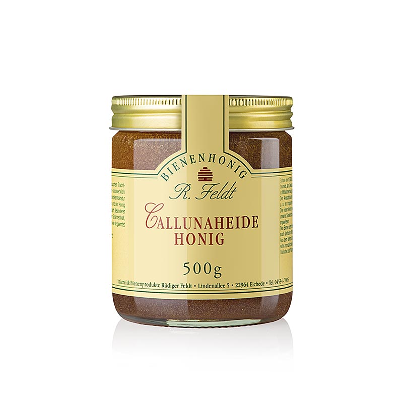 Callunaheide-Honig, rotbraun, cremig, kräftiges Aroma, 500 g
