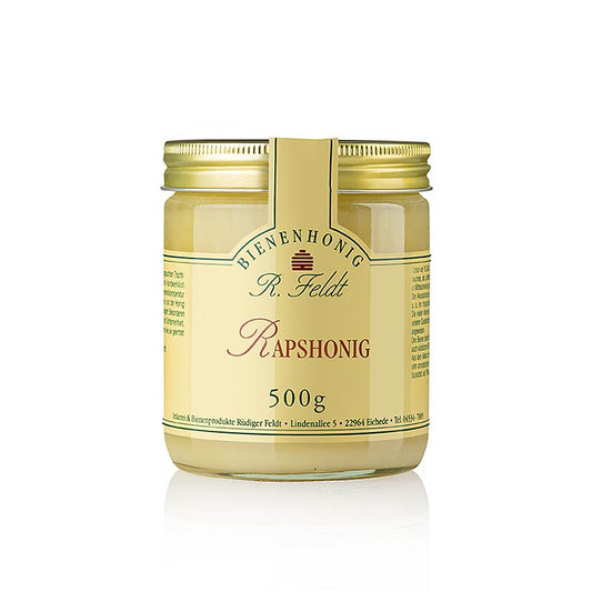 Raps-Honig, weiß, cremig, feinblumig, mild, 500 g