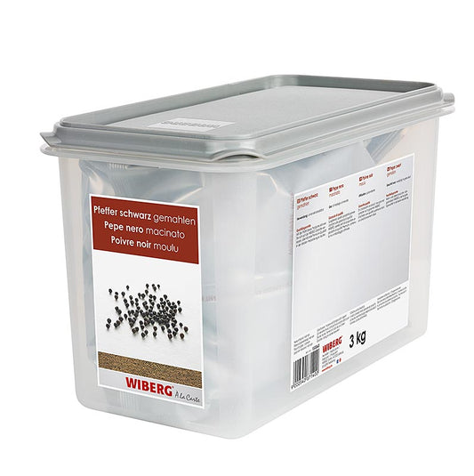 Wiberg Pfeffer schwarz, gemahlen, 3 kg