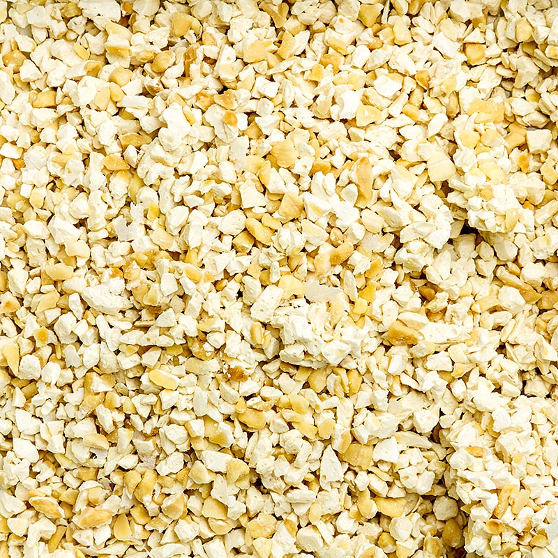 Französischer Nougat, hellbraun, grob geraspelt, 2-4 mm, aus Montelimar, 1 kg