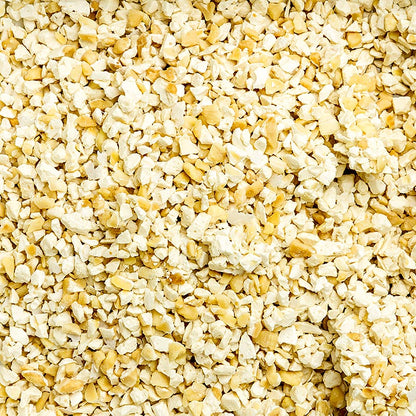 Französischer Nougat, hellbraun, grob geraspelt, 2-4 mm, aus Montelimar, 1 kg