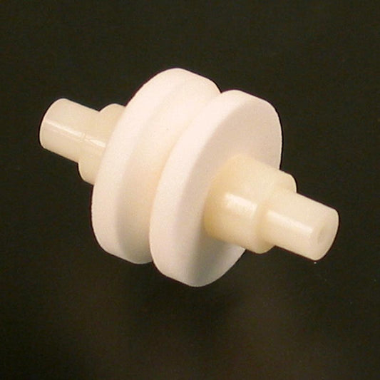Ersatzsteinrolle Keramik 222, für Mino Sharp 220/GB+RB, weiss, grob, 1 St