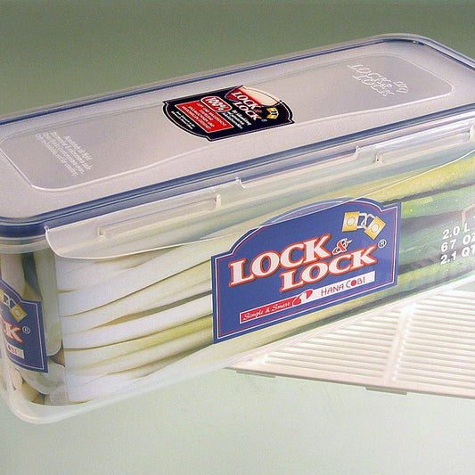 Frischebox Lock & Lock, 2,0 L, rechteckig 279x116x102 mm, mit Ablaufgitter, 1 St