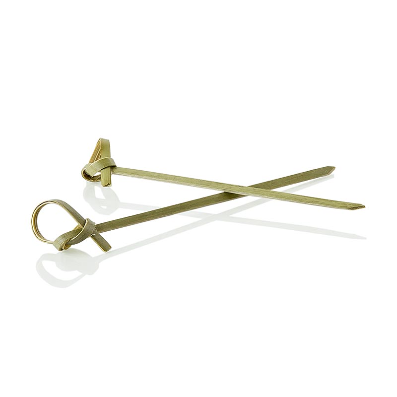 Bambus-Spiesse, mit Knotenende, 8 - 10 cm, 50 St