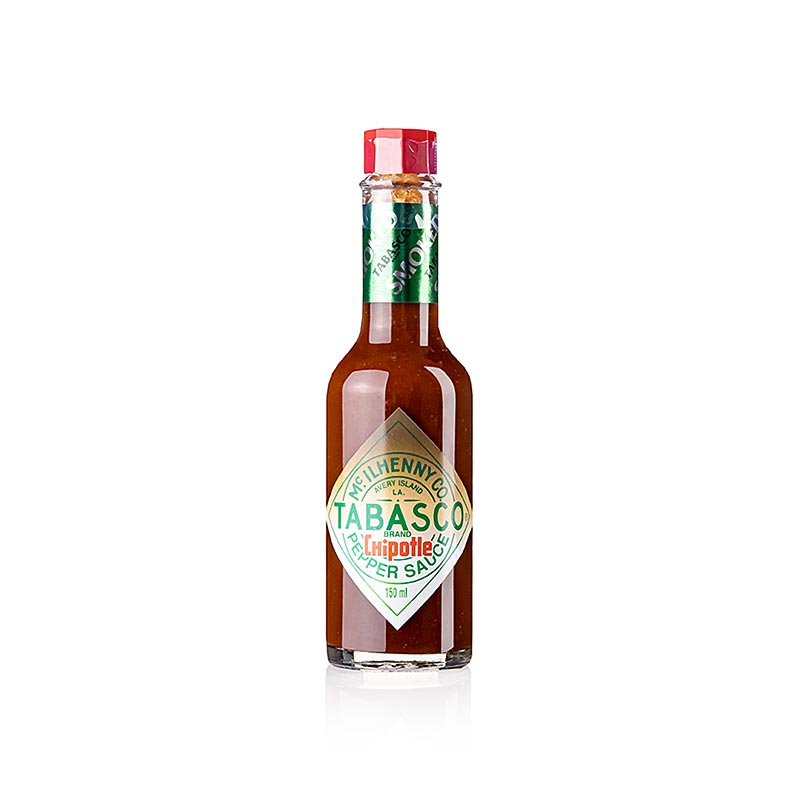 Tabasco Chipotle, mit geräucherten Jalapenos, pikant, McIlhenny, 150 ml