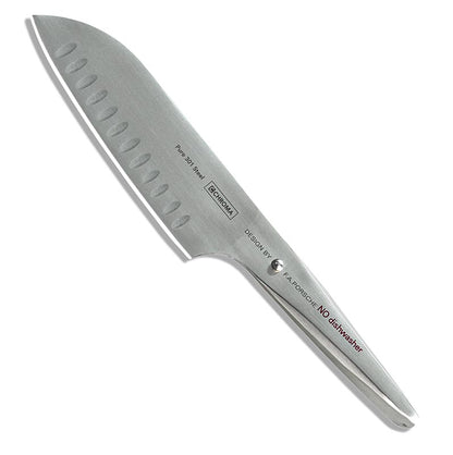 Chroma type 301 P-21 Santoku mit Kullenschliff, 18cm, 1 St