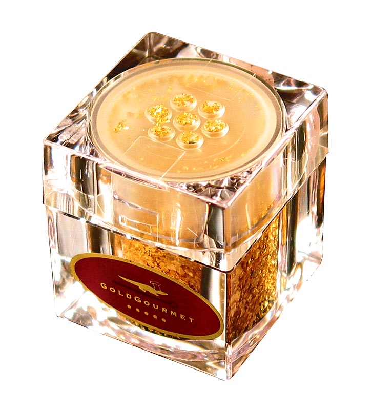 Eytzinger - Gold - Würfelstreuer mit Blattgoldflocken, 22 Karat, E175, 0,1 g