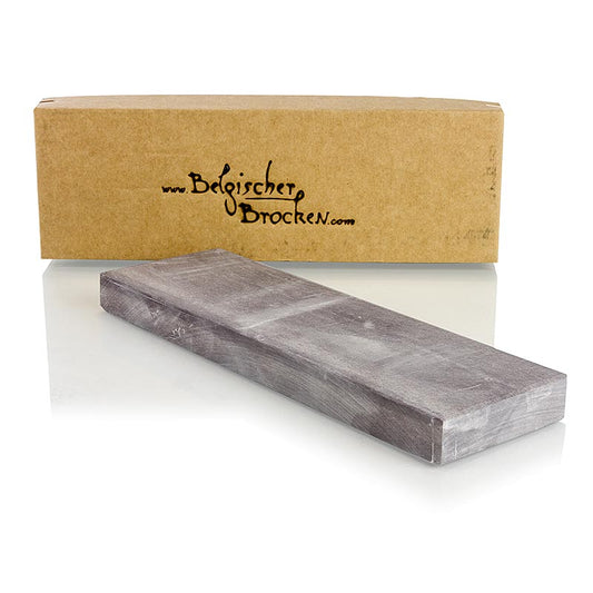 Schleifstein Belgischer Brocken, Naturstein blau, 15x4 cm, Körnung 5000er, 1 St