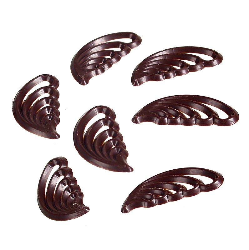Dobla - Filigrane "Belle Decor" - filigrane Kämmchen, dunkle Schokolade, 385 g