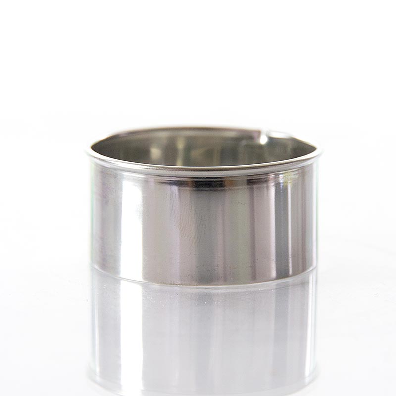 Städter - Edelstahlring-Ausstecher, glatt, ø 5 cm, 2,5 cm hoch, 0,3 mm stark, 1 St