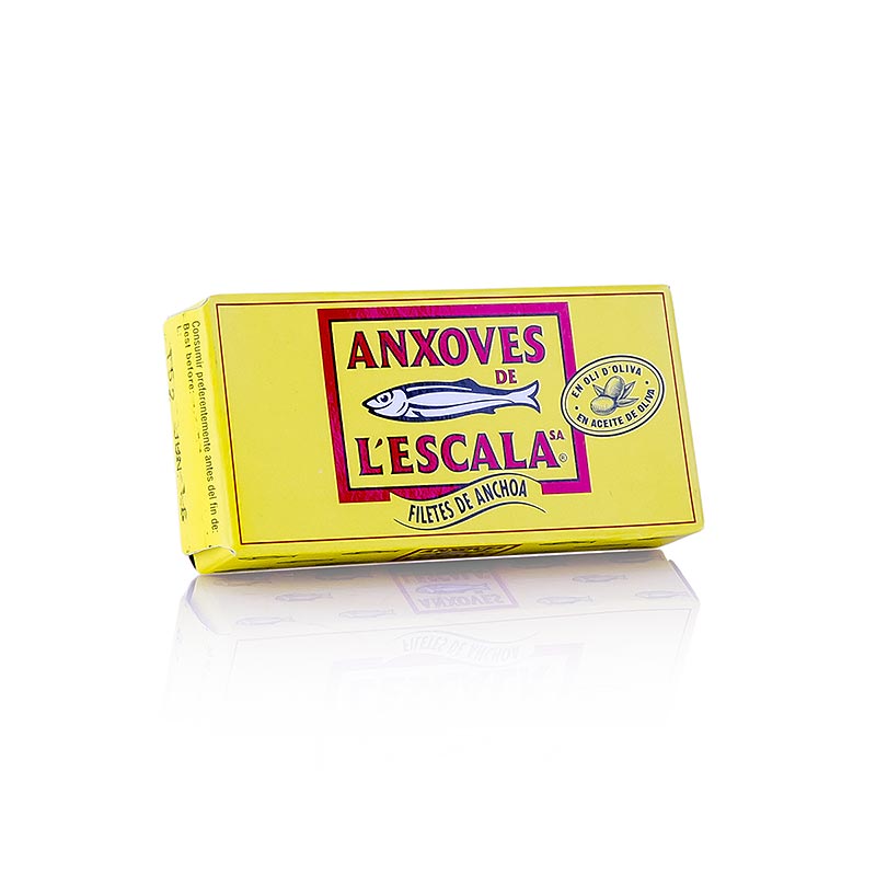Sardellenfilets Premiumqualität, in Olivenöl, L´Escala, 50 g