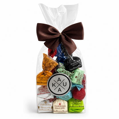 Antica Torroneria Piemontese Trüffelpralinen In Geschenkverpackung
