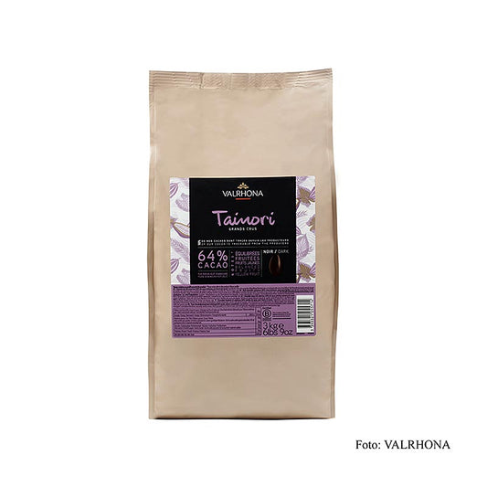 Valrhona Tainori "Grand Cru", Couverture, Callets, 64% Kakao, Dom. Republik, 3 kg