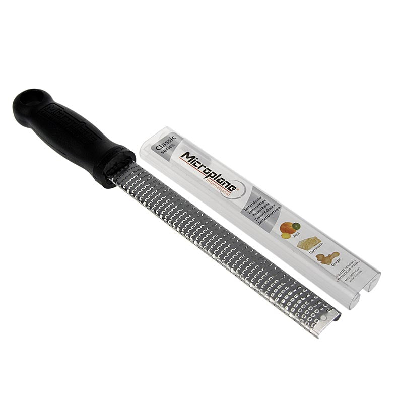 Microplane - Premium Classic - Stab, Zesten Reibe, Griff schwarz/soft-touch