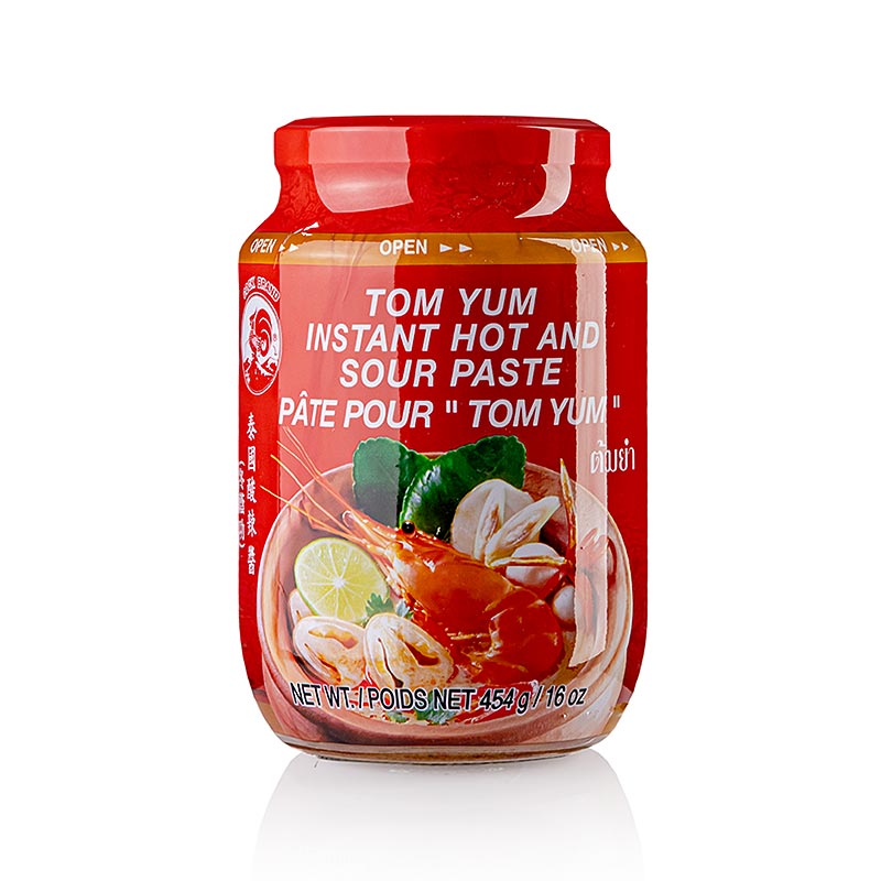 Tom Yum Paste, scharf und sauer für Suppen, 454 g
