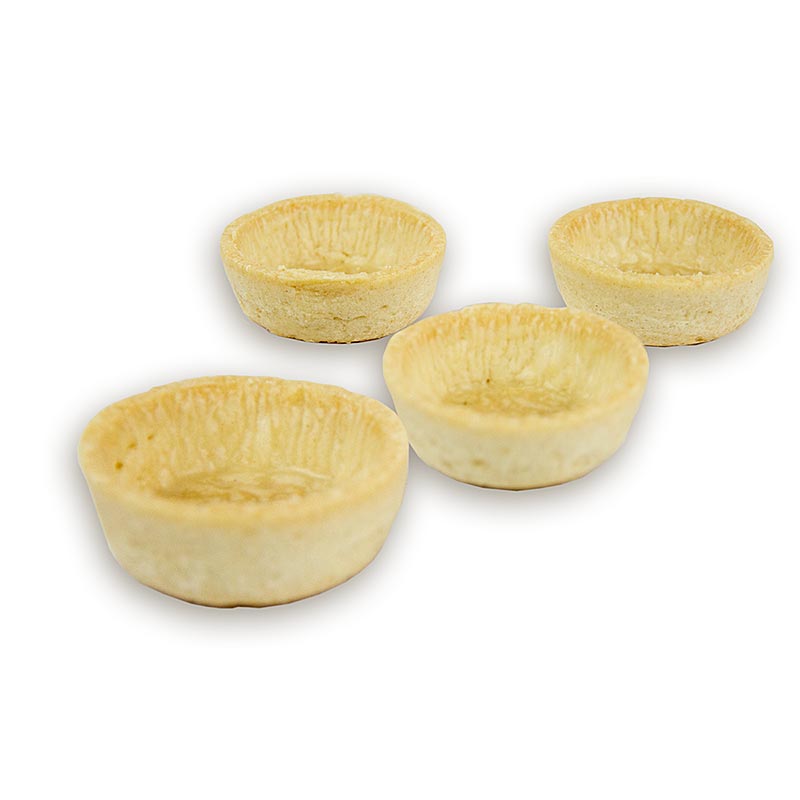 Snack-Tartelettes, rund, ø 5 cm, hell, salzig, 1,55 kg, 184 St