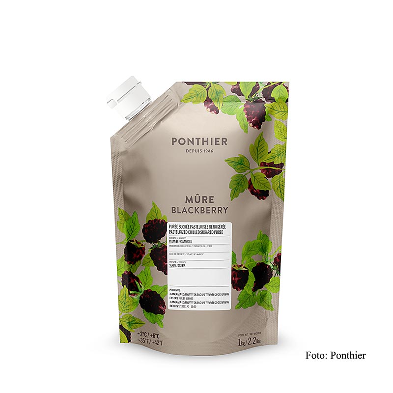 Brombeere, mit Zucker, 1 kg