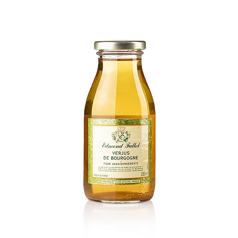 Verjus (Essig) aus dem Burgund, Fallot, 250 ml