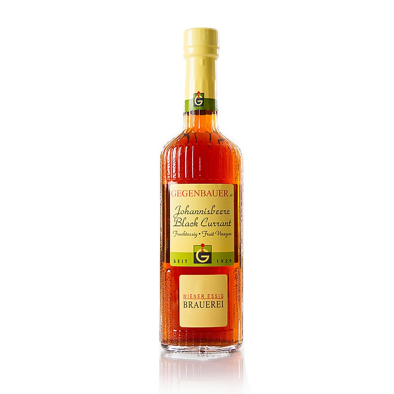 Frucht-Essig schwarze Johannisbeere, 5% Säure, 250 ml