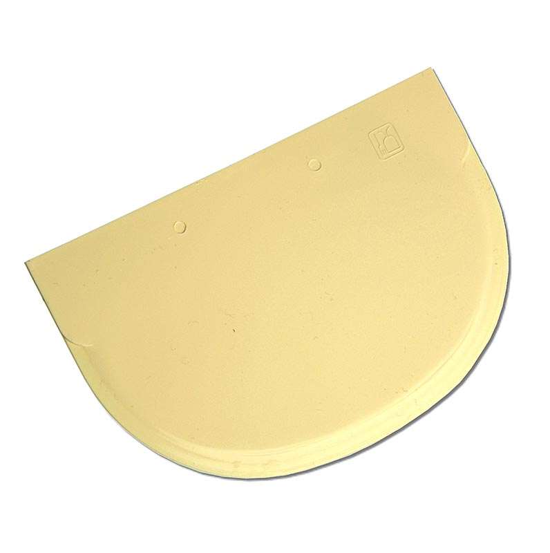 Teigschaber, komplett Silikon, sehr flexibel, 11,6x7,8 cm, 1 St