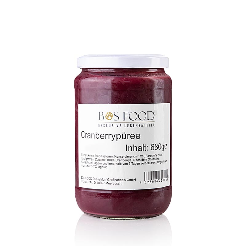 Püree/Mark - Cranberry, fein passiert, 680 g