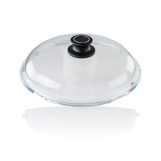 AMT Gastroguss, Glasdeckel für Braten-/Kochtopf, Pfanne & Wok, ø 28 cm, Glas, 1 St
